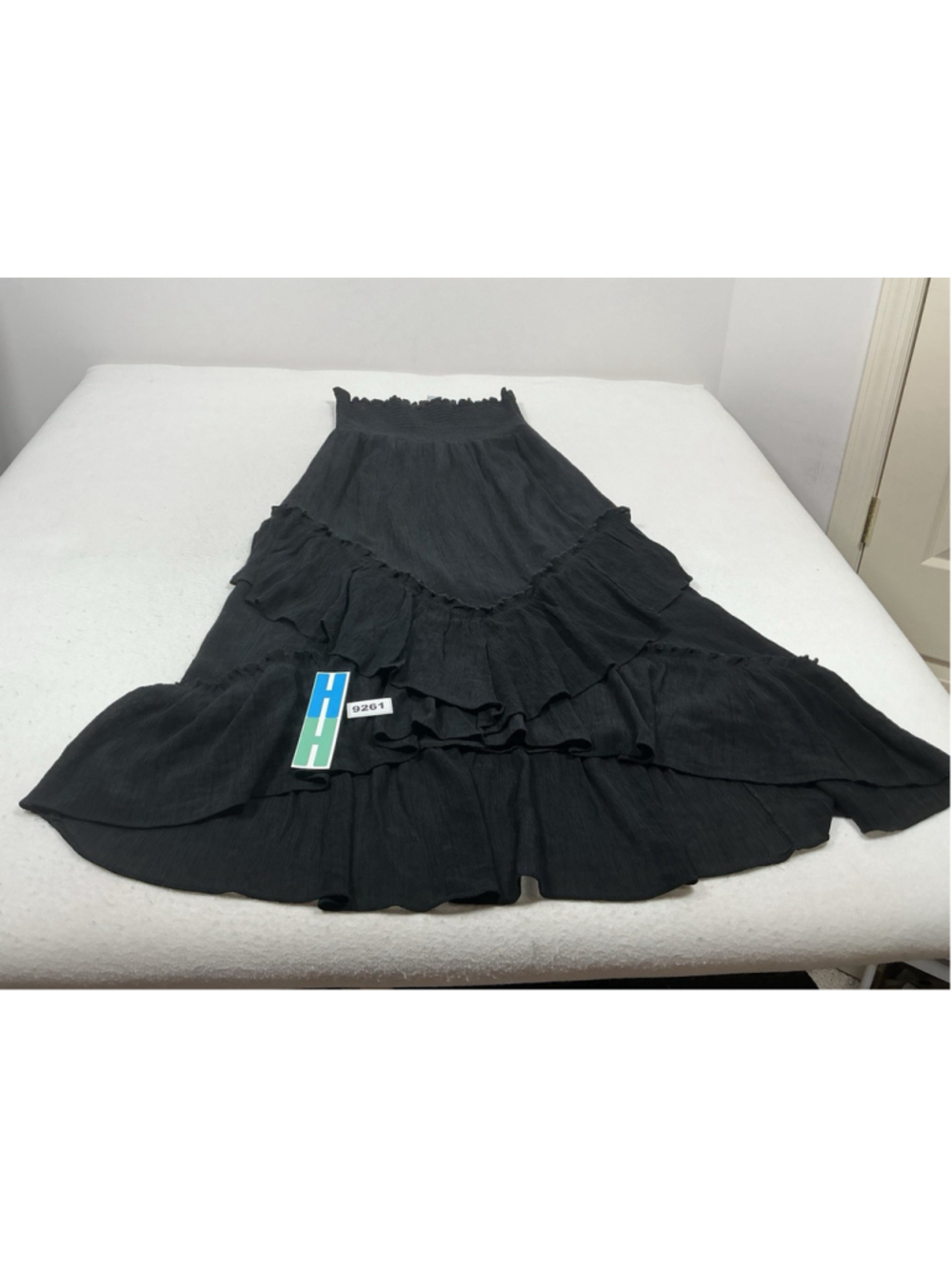 Womans Jr Life Strapless Midi Dress XL Black